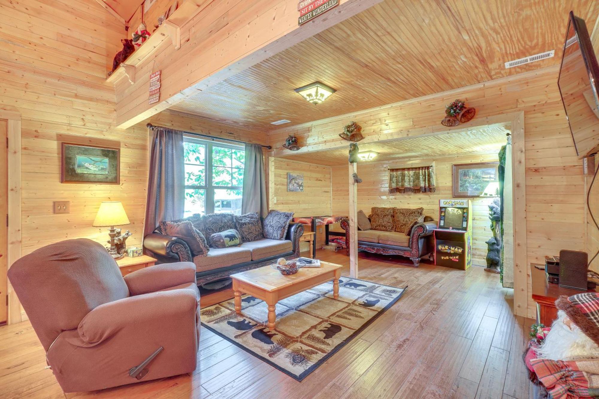 Just Fur Relaxin Sevierville Cabin With Hot Tub! מראה חיצוני תמונה
